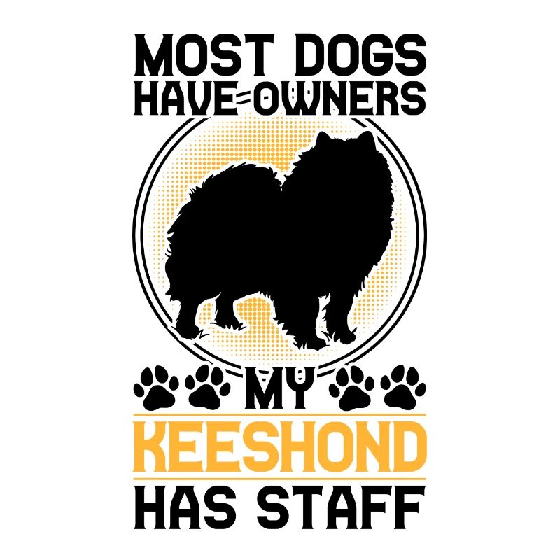 Wolfsspitz has staff German Wolfsspitz