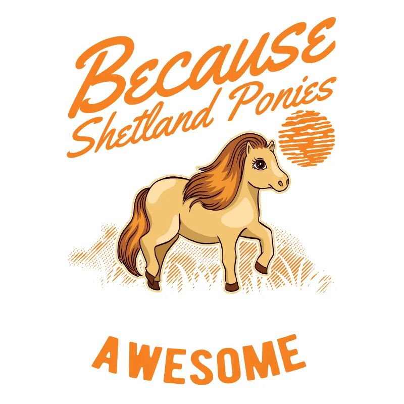 Parce que les poneys Shetland sont vraiment géniaux