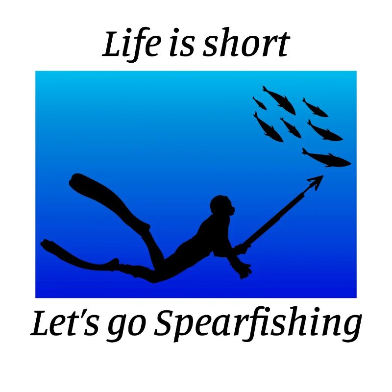 Speerfischen Speerfischen Speerfischer Fischen