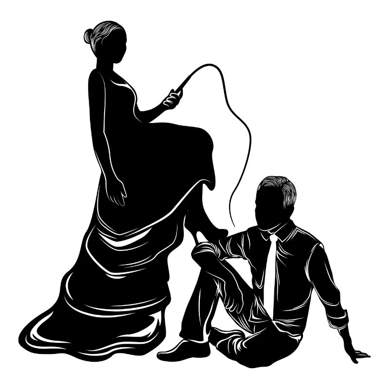 brautpaar ehepaar silhouette