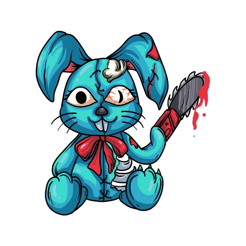Hasen Dämon Gothic Kawaii