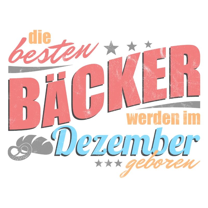 Bäcker Geburtstag Dezember