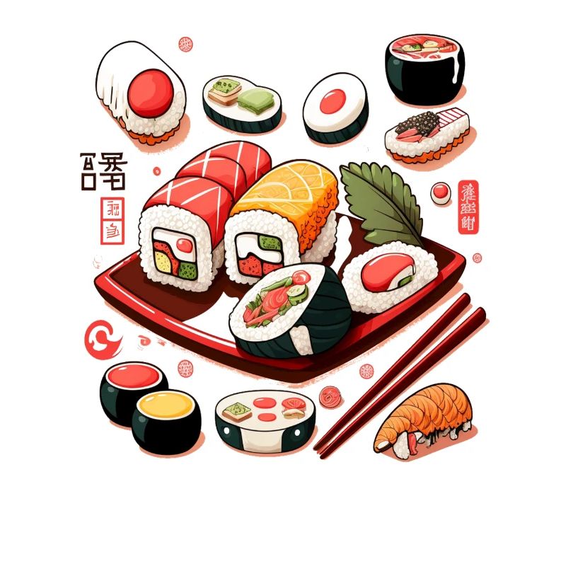 Japan Sushi Menu Sushi Platter