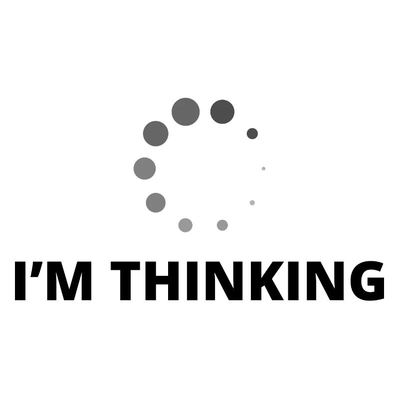 I'm Thinking Coder Software Developer Programmer N