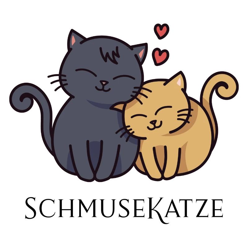 Cuddly cat