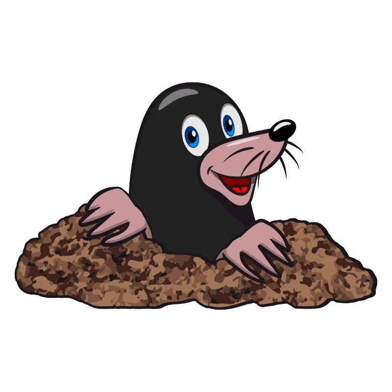 Mole Terre Mole Haie Jardin Mignon Mignonne