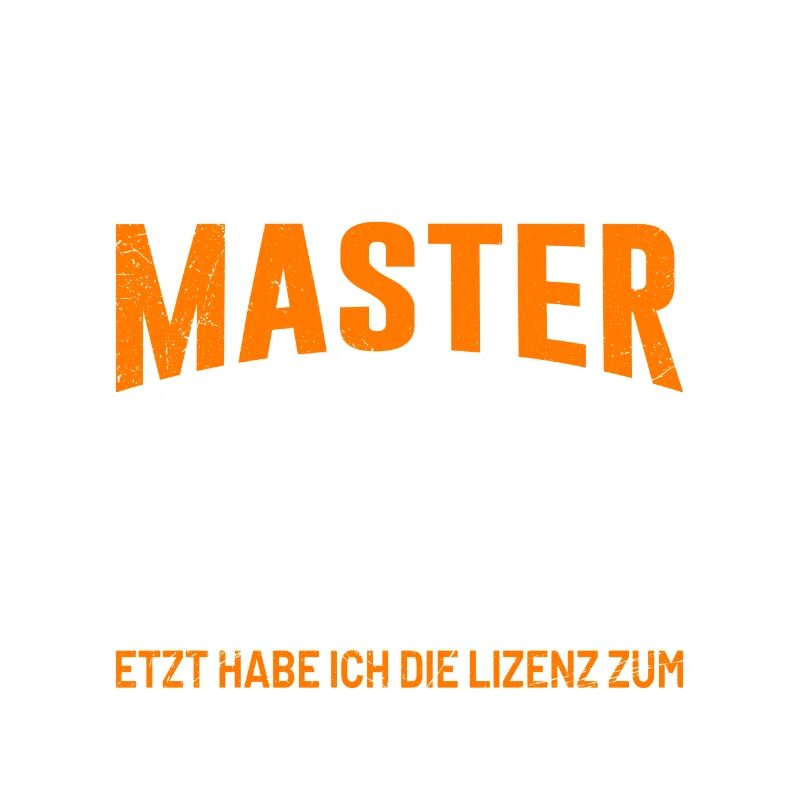 Masterabschluss Endlich Master Lizenz Bestanden