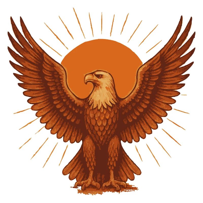 Fiery Solar Eagle