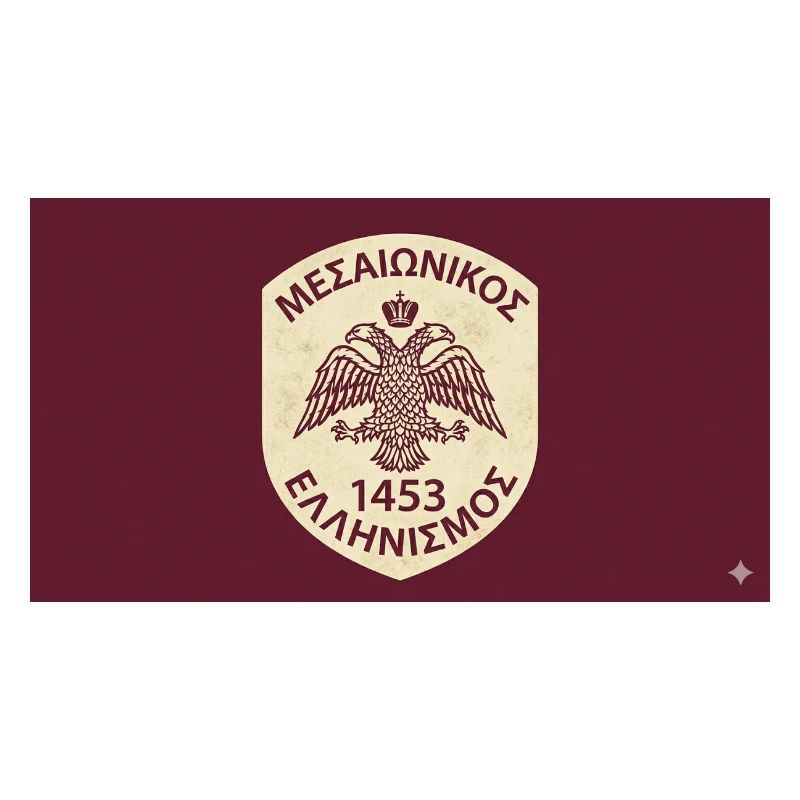 Byzantine Eagle 1453 Emblem