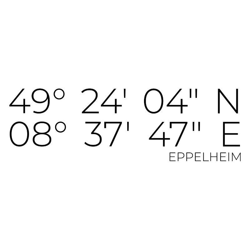 Coordinates Eppelheim