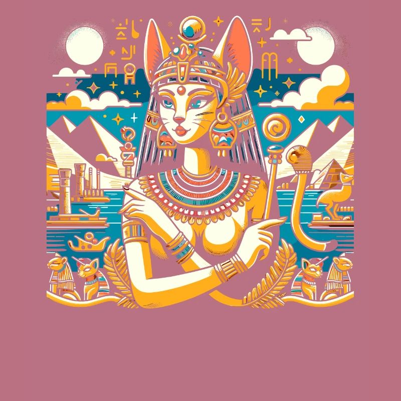 Bastet Déesse égyptienne Égypte Pyramide Égypte
