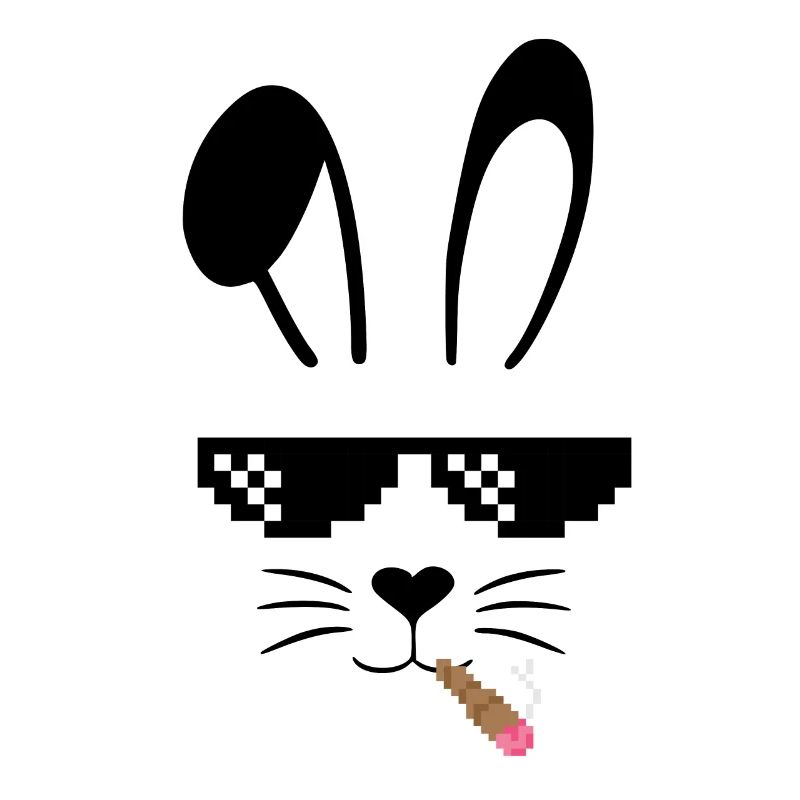 Easter with Thug glasses Easter