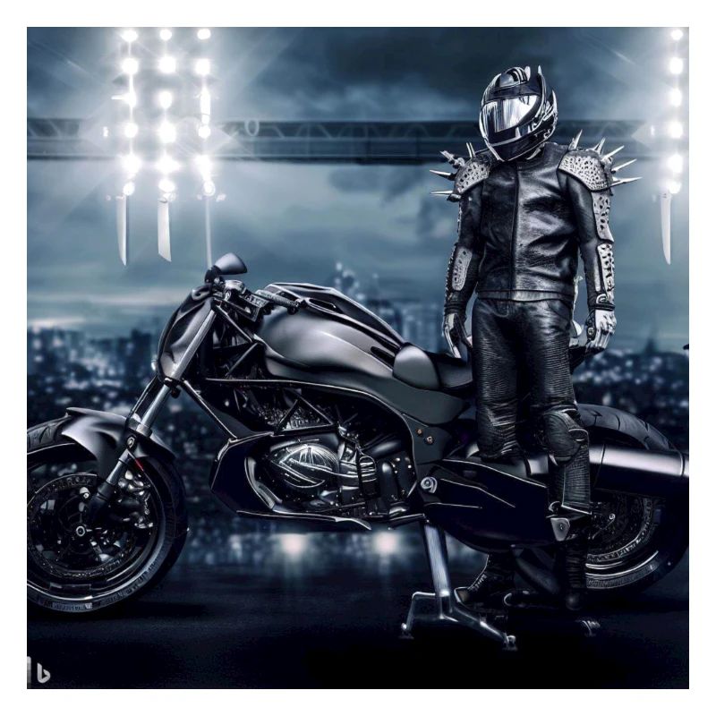 Motorrad digitale Kunst