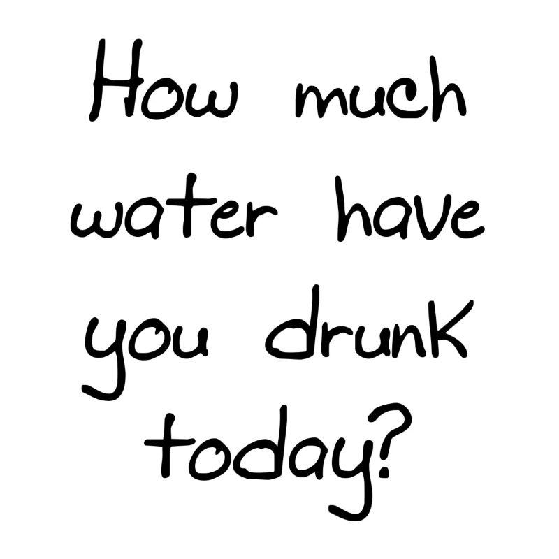 Combien d'eau?