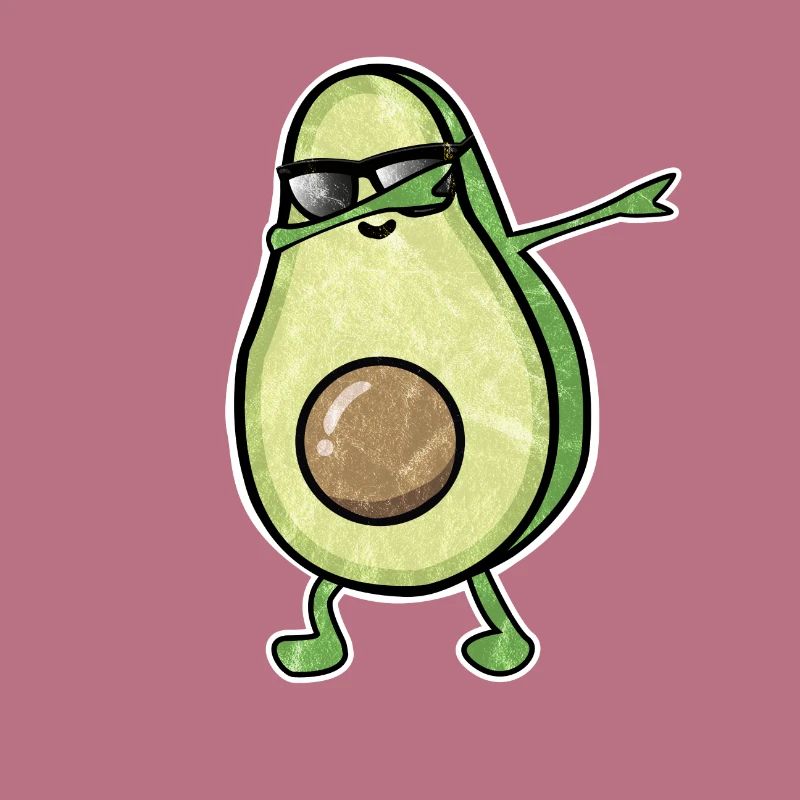 Avocado Dab Dabbing Dab Dance Dance Sunglasses
