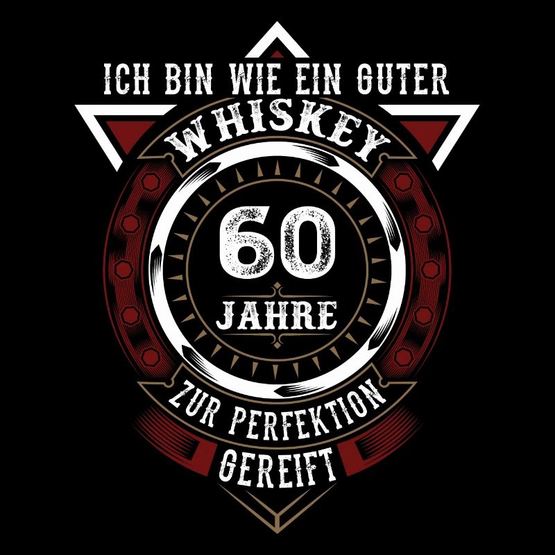 60. Geburtstag Whiskey Whisky