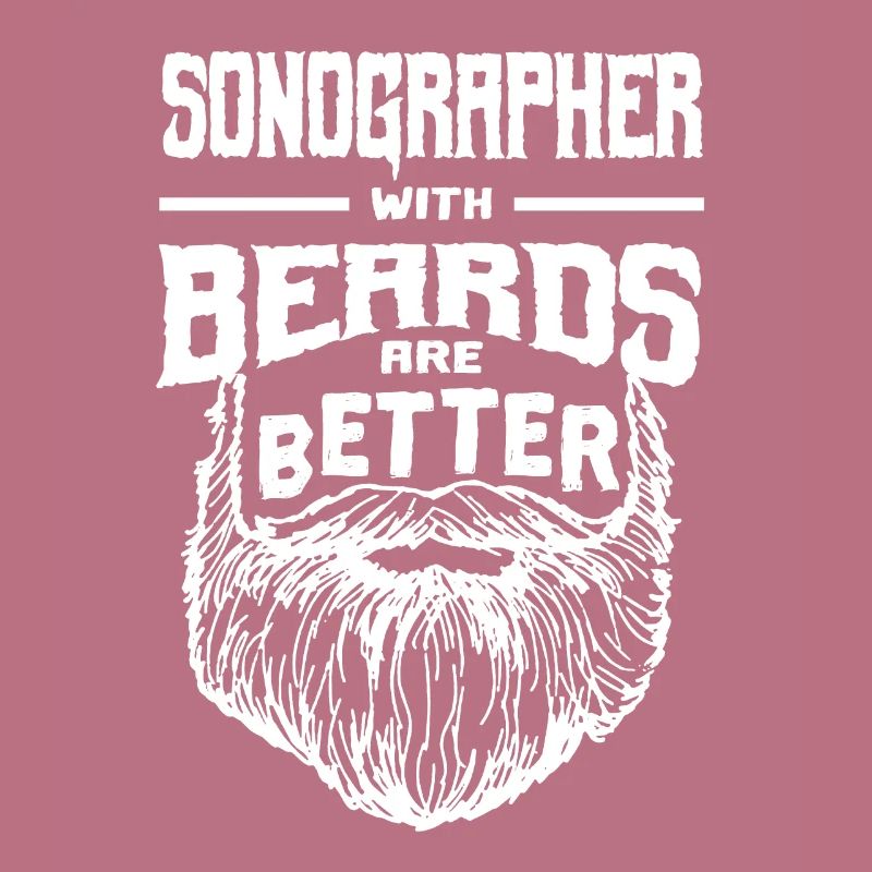 Sonographers with beards are better ultrasonic techno