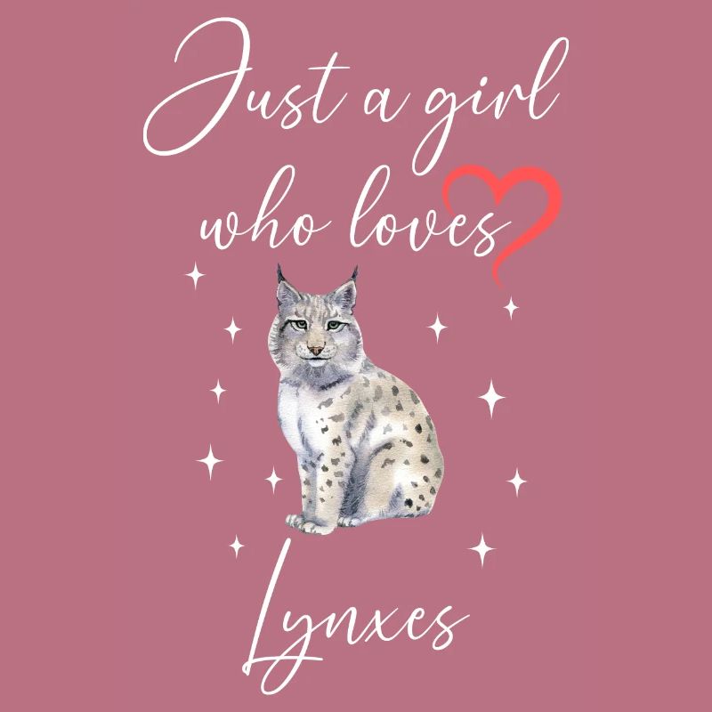 Frau Mädchen Liebe Herz Luchs