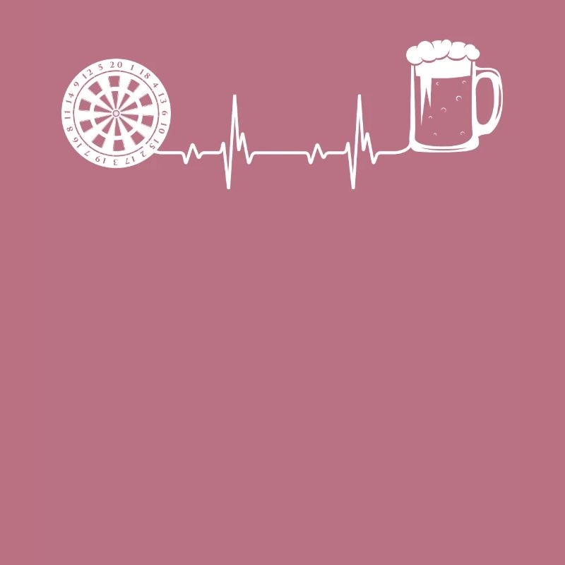Bière - Palpitations cardiaques - Jeu de fléchettes -