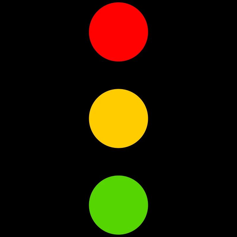 Costume de feu de circulation Rouge Jaune Vert Points Carnaval