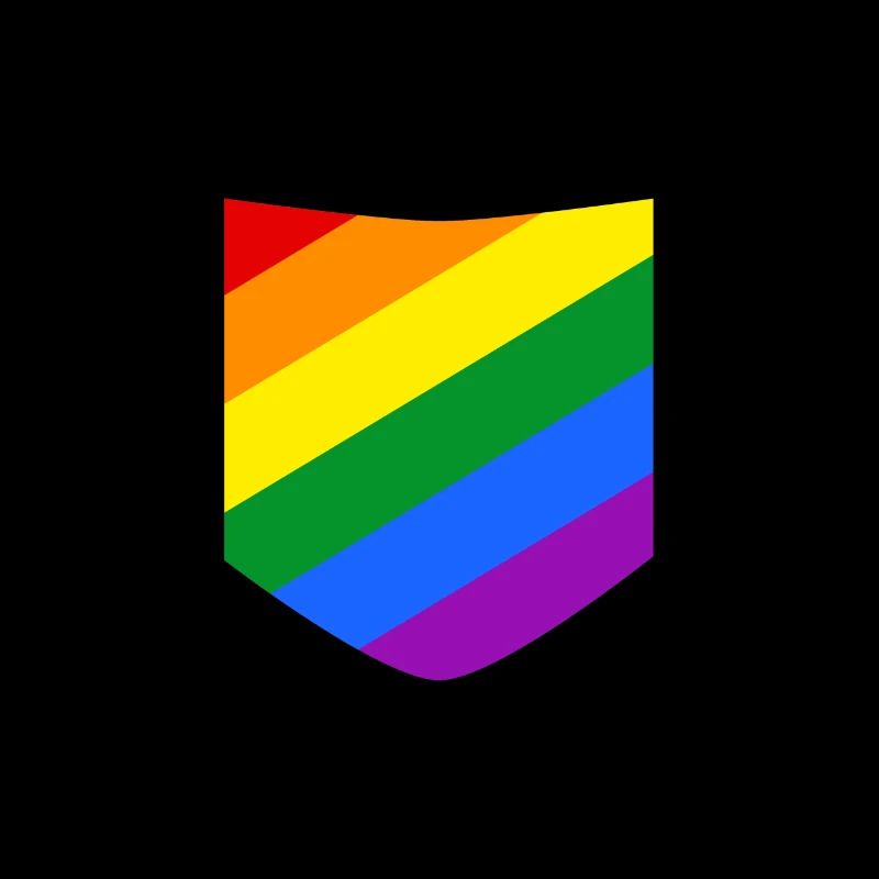LGBT Regenbogenfahne Pocket Brusttasche Geschen