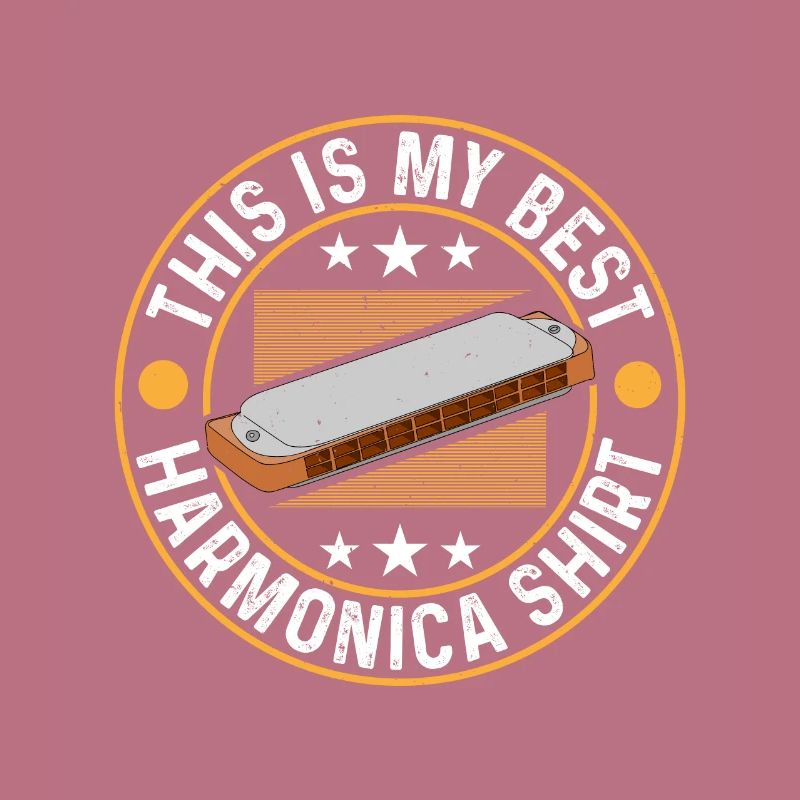 This Is My Best Harmonica Shirt Harmonica Musical