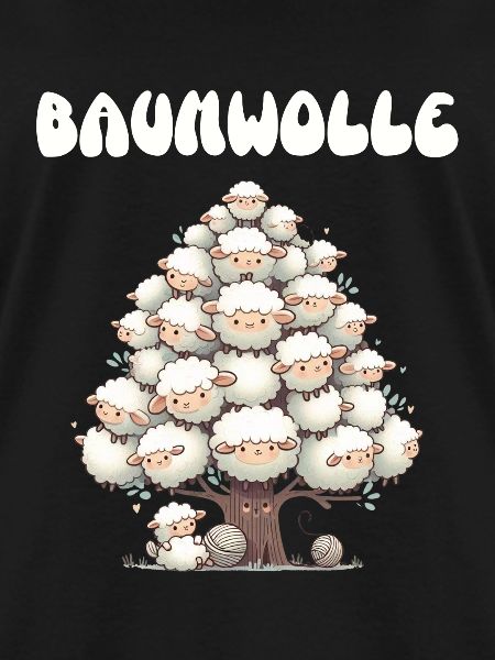 Cotton Sheep Cartoon Funny Sheep Pun