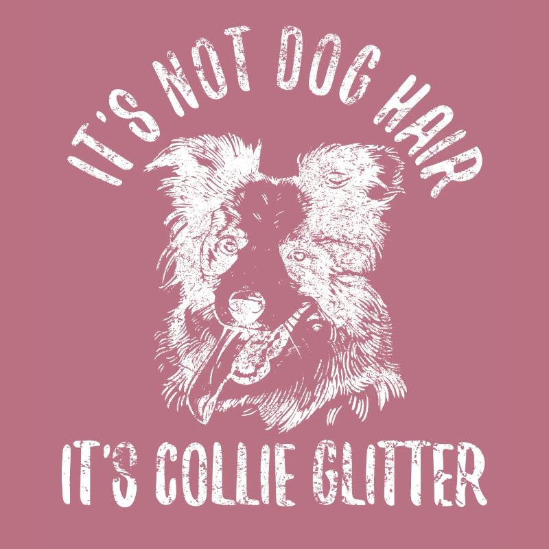 Conception unique de border collie pour