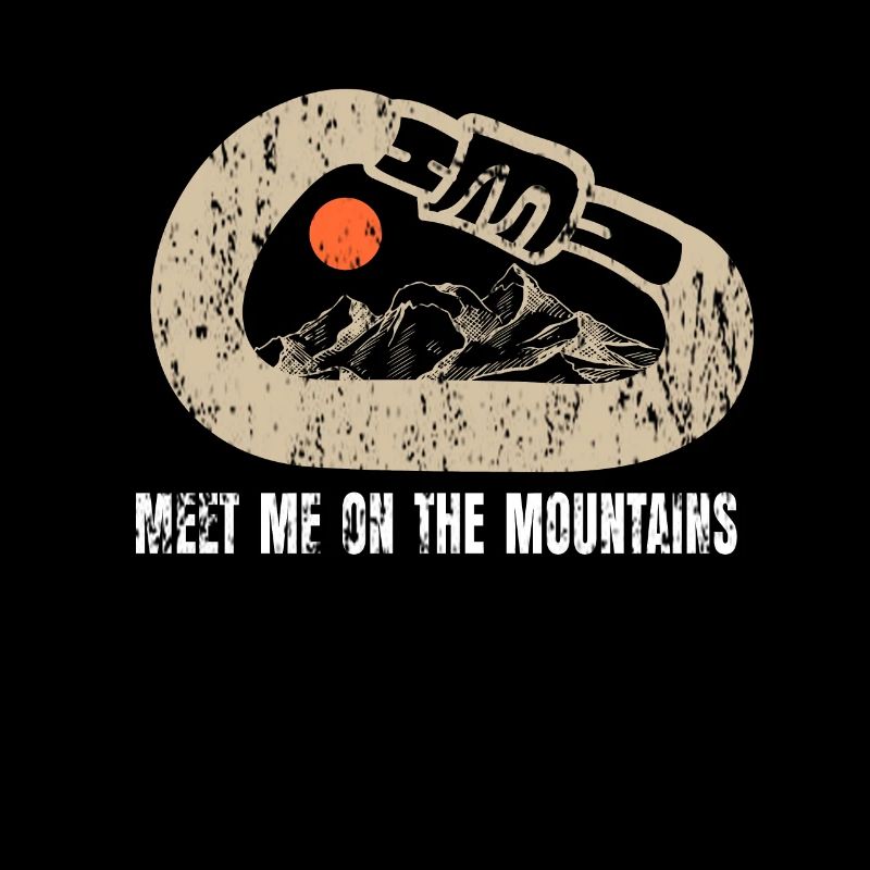 Climbing Mountains Carabiner Hook Summit Gift