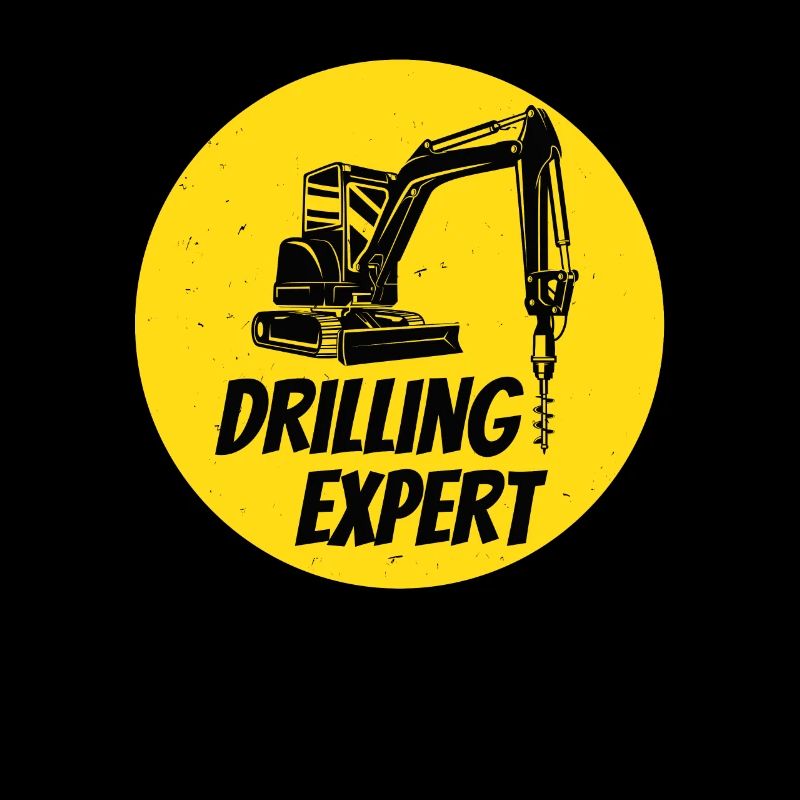 Drilling expert drilling machine construction site construction worker