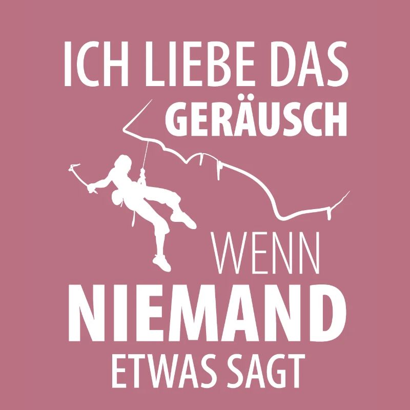 Eisklettern Eiskletterer Eispickel