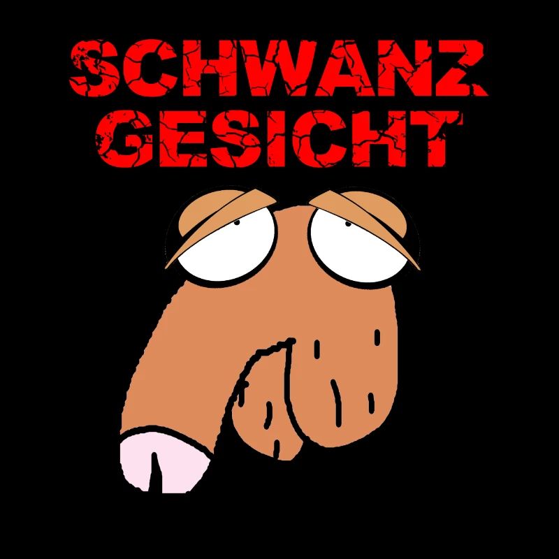 Schwanz Gesicht