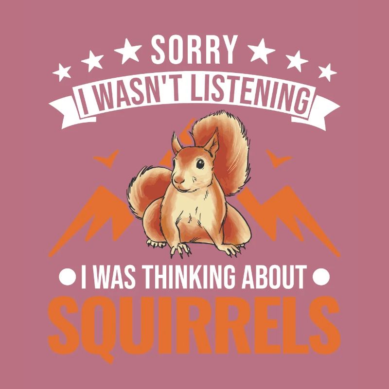 Eichhörnchen Geschenk Grauhörnchen Squirrel