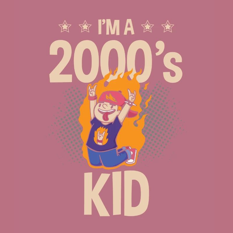 Ich Bin Ein 2000er Kid Decade 2000 Era Millenium