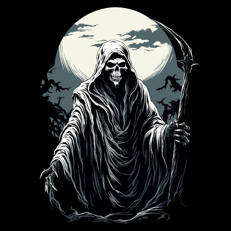 Effrayant Halloween Grim Reaper Grim Reaper