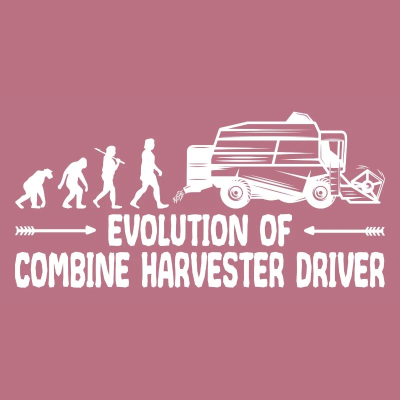Combinez Grain Farmer Evolution Funny
