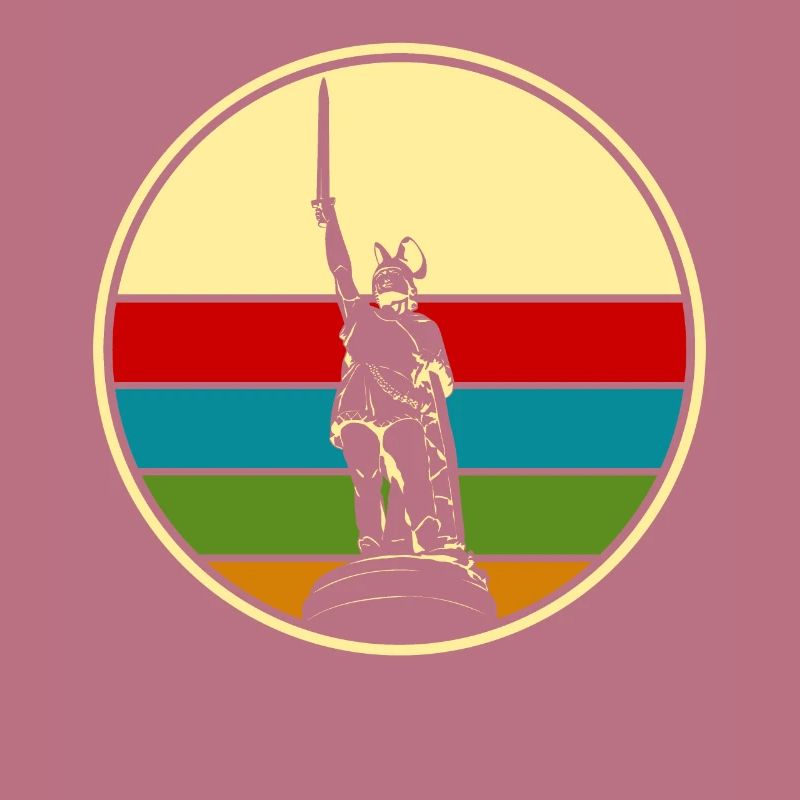 Hermann Monument Retro Lippe Detmold