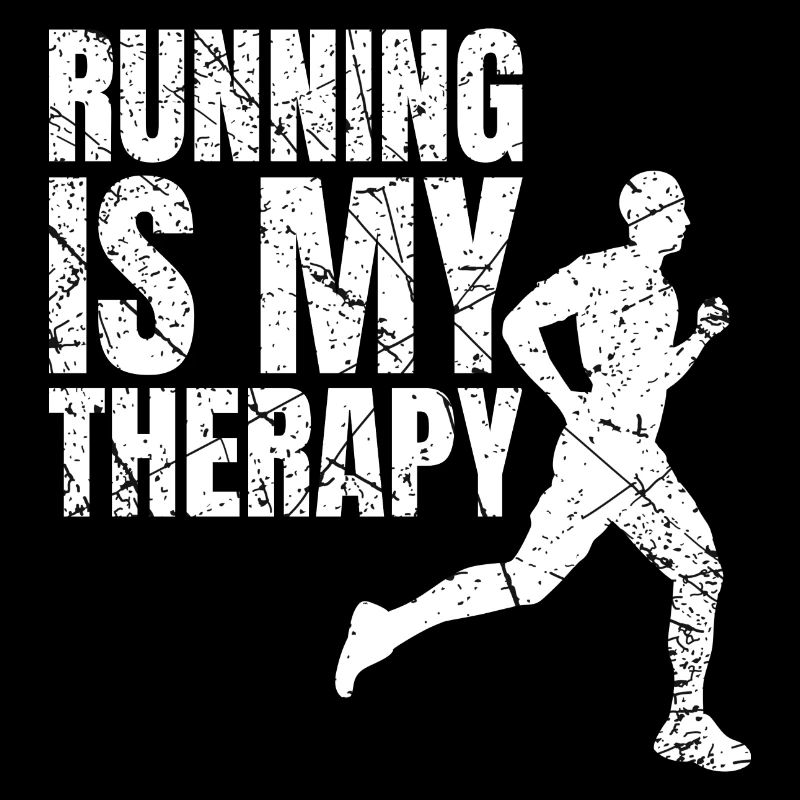 Running Is My Therapy Laufen