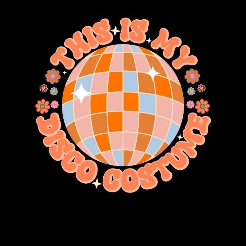 Disco Groovy Hippie 70s 80s Vintage Seventies