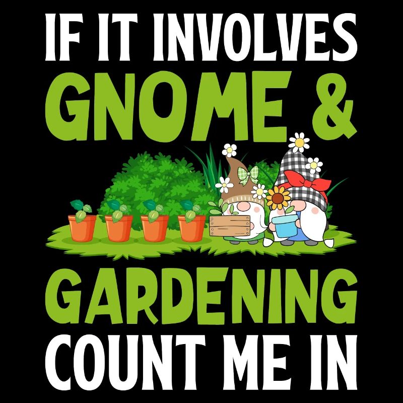 Funny dwarf garden