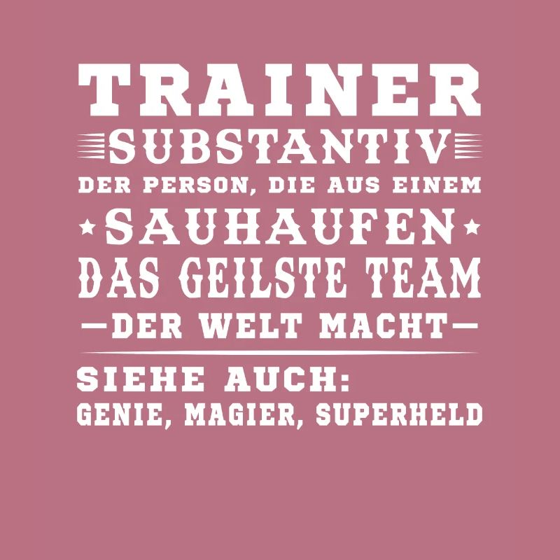 Bester Trainer Tshirt Coach Geschenk