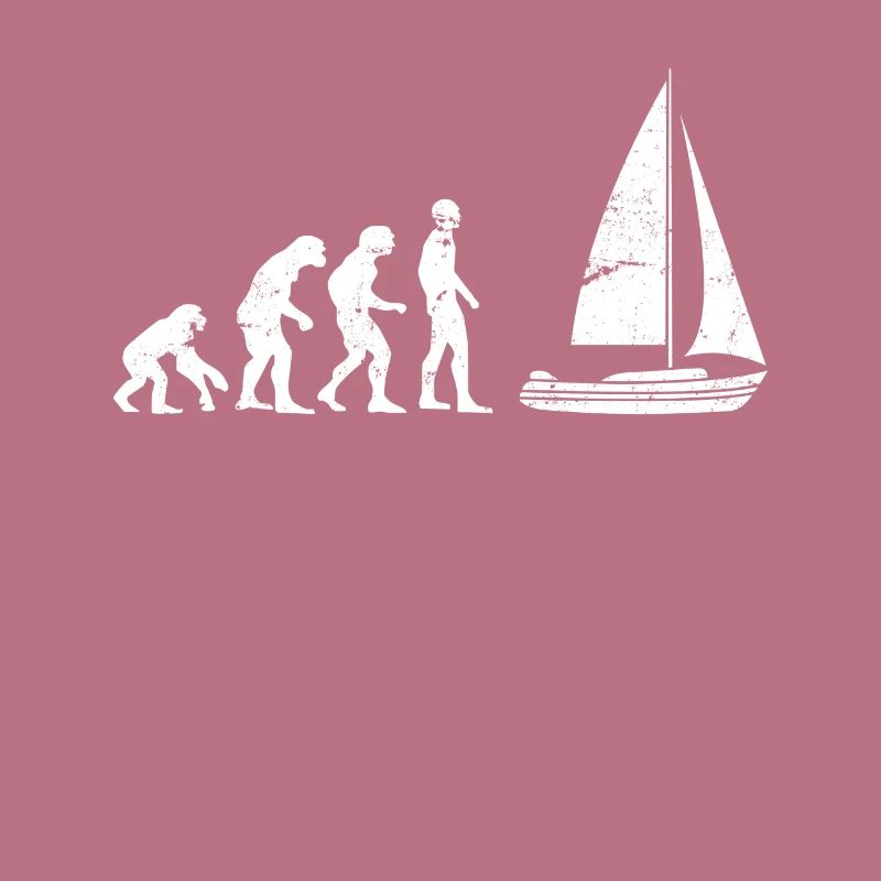 Sailboat Boater Evolution Human Development