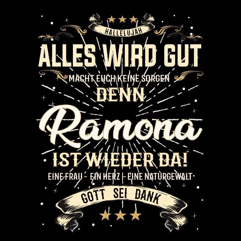 Alles wird gut denn Ramona Ist da Outfit