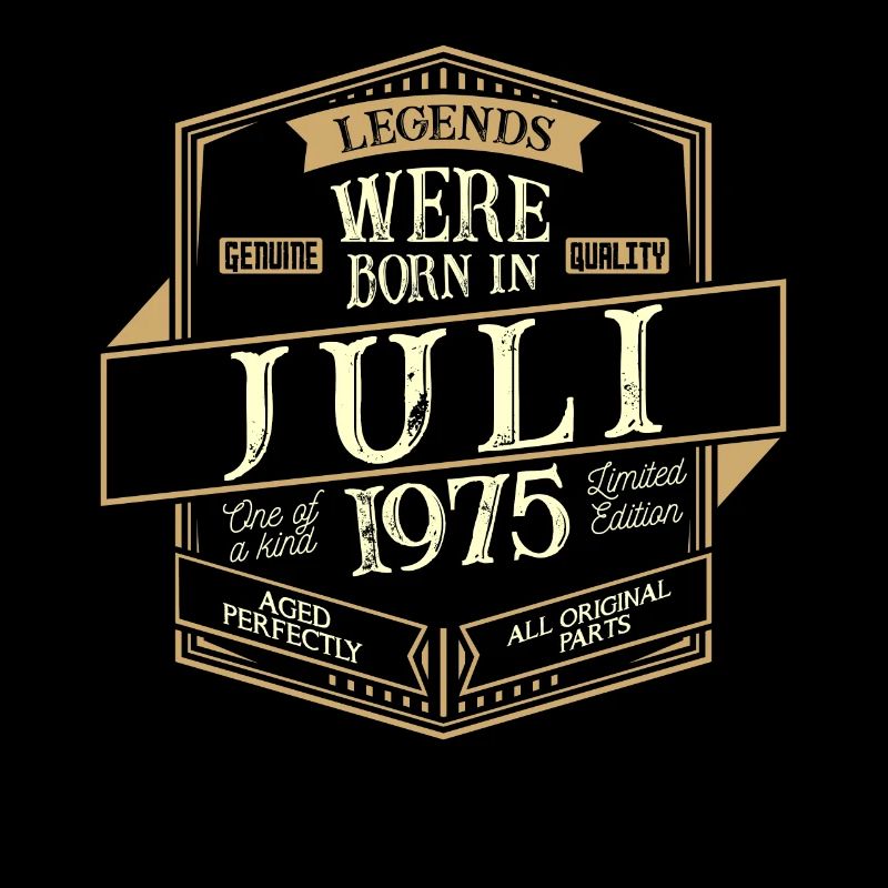 Juli 1975 Geburtstag Mann