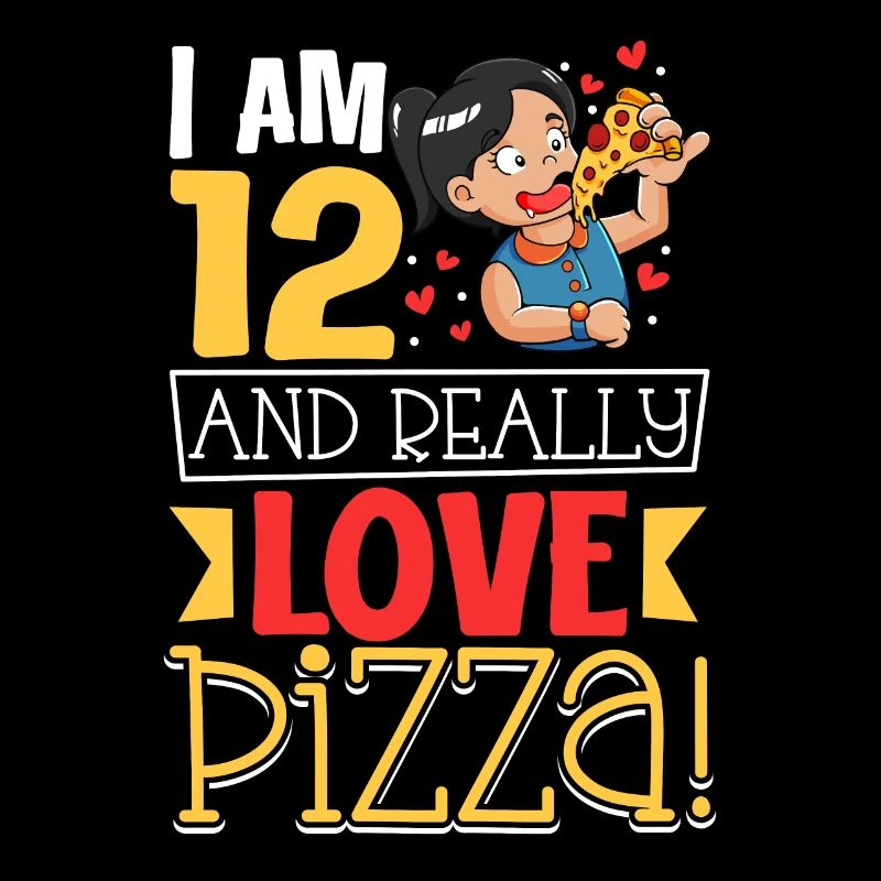 Ich bin 12 - Mädchen Pizza