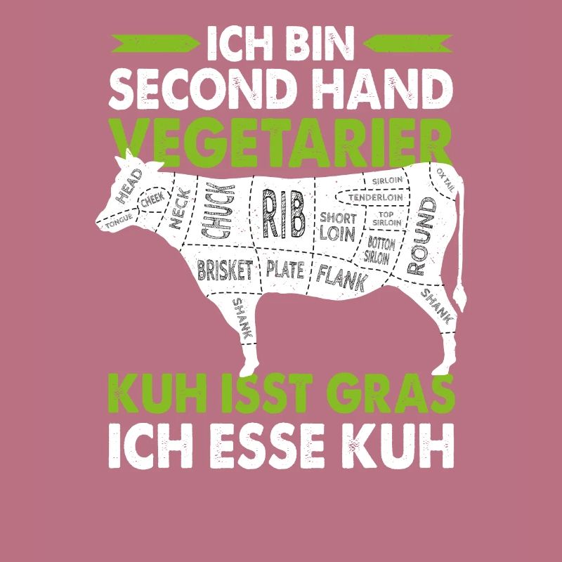 Second Hand Vegetarier Beef-Cuts Anti-Vegan Essen