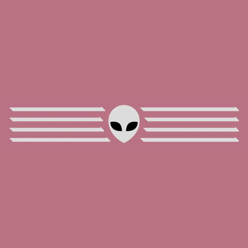 Striche Alien Design Emblem