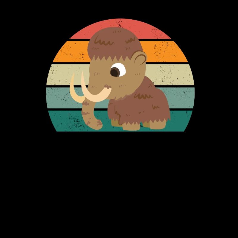 Mammut Eiszeit Elefanten Fell Schnee Eis Steinzeit