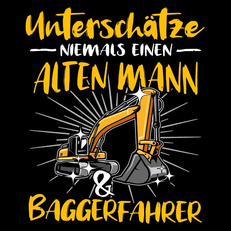 Baggerführer Bagger Baggerfahrer