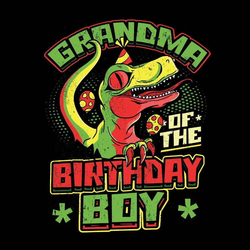 Grand-mère du garçon d’anniversaire
